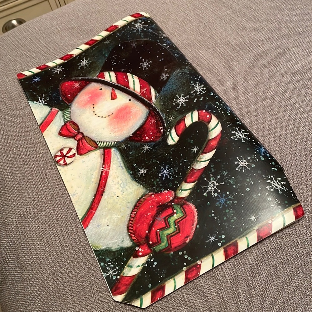 Mailwraps by Magnet Works Holiday Snowman Winter Mailbox Cover Magnetic
